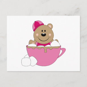 Carte Postale Cutelyn Baby Girl Neige Ours Mug