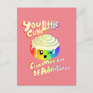 Carte Postale Cutie Cinnamon Roll pour Pride 2019