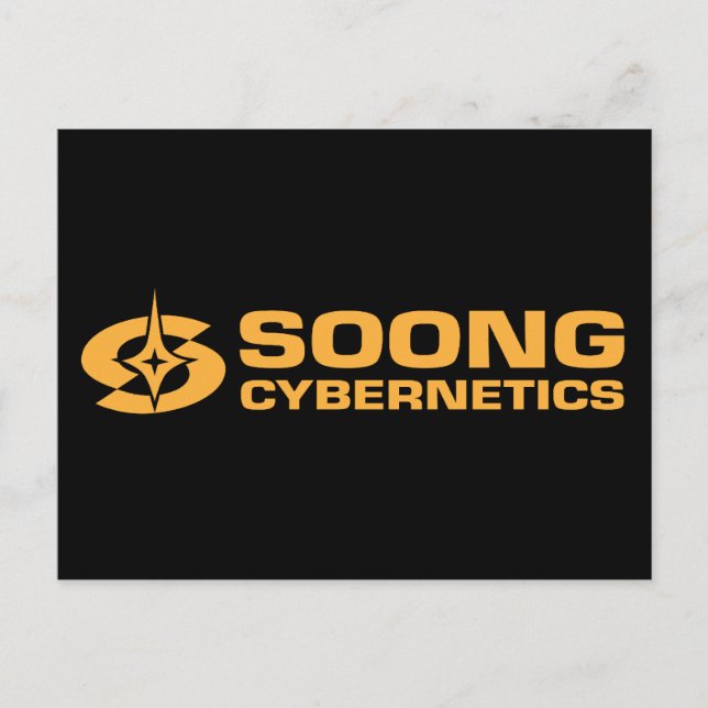 Carte Postale Cybernétique Soong - Noonien Soong (Devant)