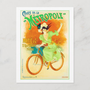 Carte Postale Cycles de la Metropole