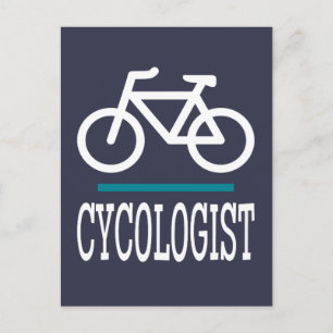 Carte Postale CYCOLOGIST Vélo vélo vélo vélo drôle nouveauté