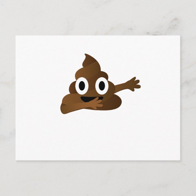 Carte Postale Dabbing Emoji Drôle Anniversaire Cadeau Enfants Ho (Devant)