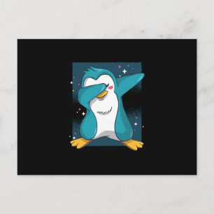Carte Postale Dabbing Penguin Dab Penguin