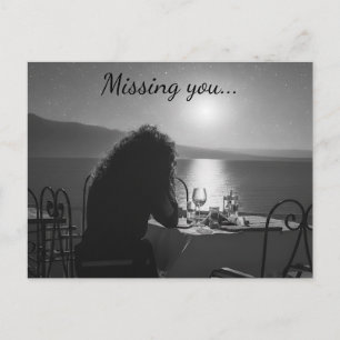 Carte postale d'absence