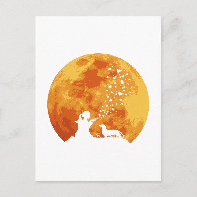 Carte Postale Dachshund (Devant)