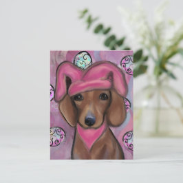 Carte Postale Dachshund
