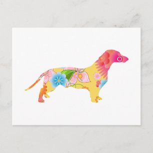 Carte Postale Dachshund