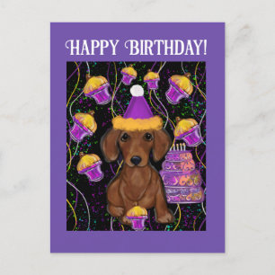 Carte Postale Dachshund