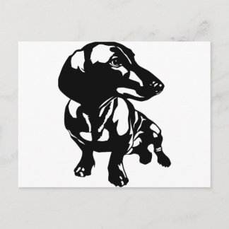 Carte Postale Dachshund