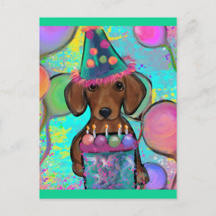 Carte Postale Dachshund