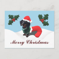 Dachshund Joyeux Noël