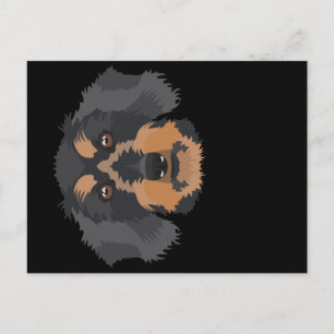Carte Postale Dachshund souriant