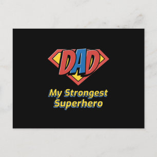Carte Postale DAD My Strongo Superhero