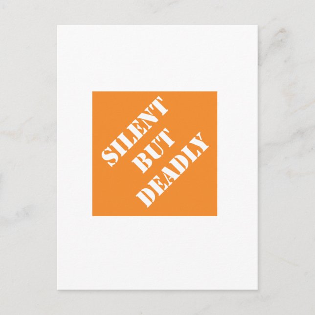 Carte Postale Dadismes Silencieux mais mortels (Devant)