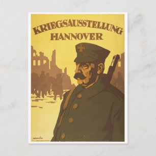 Carte postale d'affiche publicitaire vintage