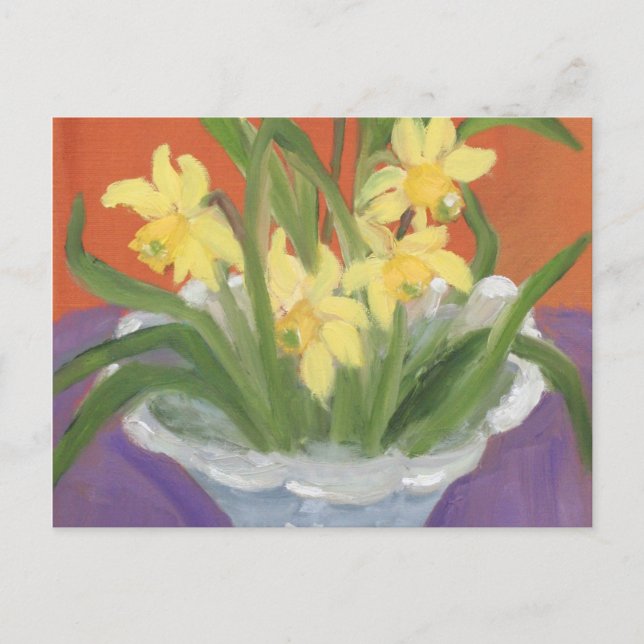 CARTE POSTALE DAFFODILS (Devant)