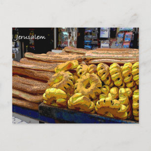Carte Postale Daily life in Jerusalem