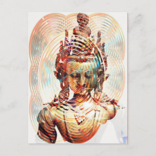 Carte Postale Dakini Énergie des Lumières cosmiques