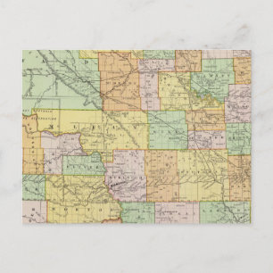 Carte Postale Dakota du Nord