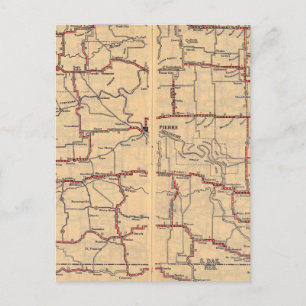 Carte Postale Dakota du Sud