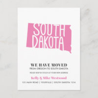 DAKOTA SUD Nous avons déplacé Nouvelle adresse Nou