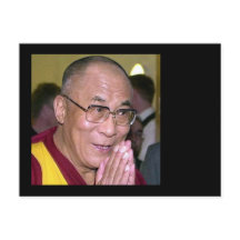 Dalai Lama priant pour la paix mondiale