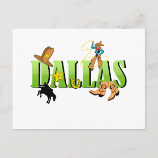Carte Postale Dallas