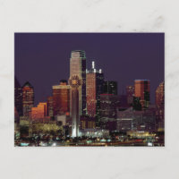 Dallas Skyline la nuit