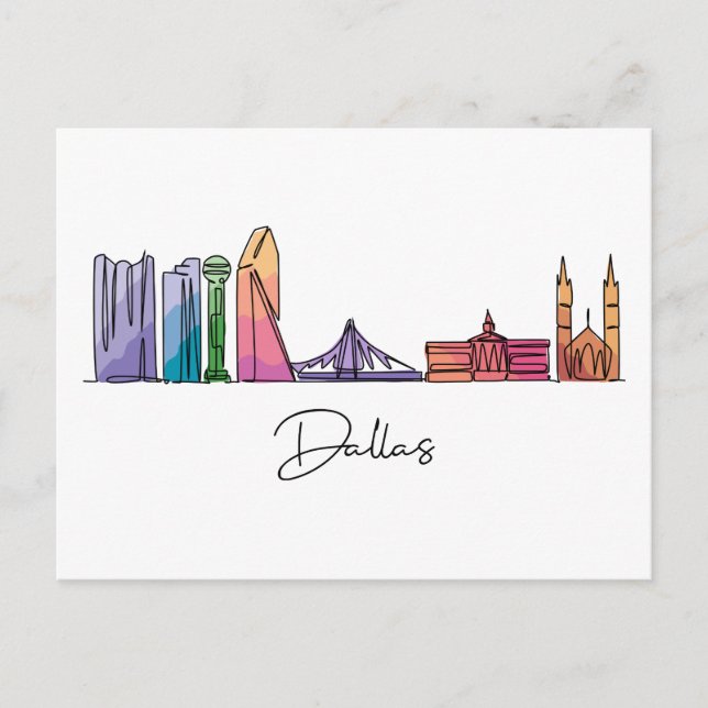 Carte Postale Dallas TEXAS (Devant)