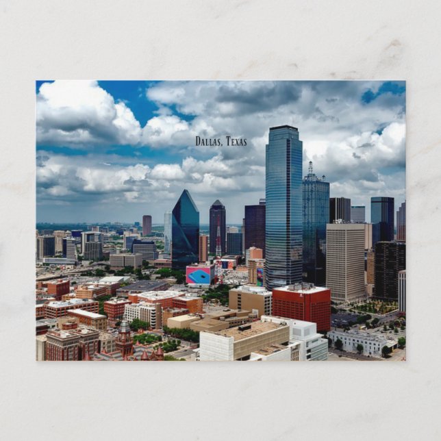 Carte Postale Dallas, Texas (Devant)