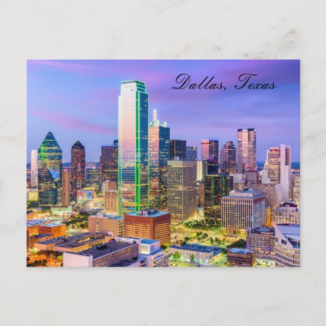 CARTE POSTALE DALLAS TEXAS (Devant)