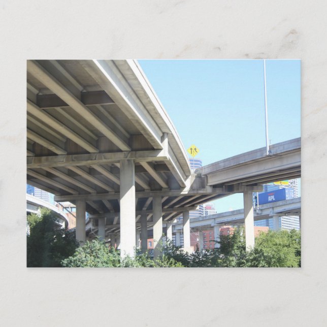 Carte Postale Dallas Texas Bridge n° 3 (Devant)