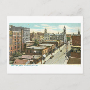 Carte Postale Dallas, Texas vintage
