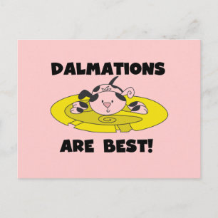 Carte Postale Dalmations sont le meilleurs T-shirts et cadeaux