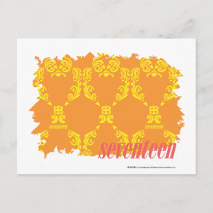Carte Postale Damas Orange-Jaune 4