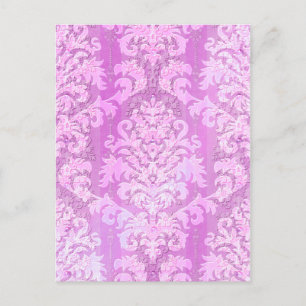 Carte Postale Damask Cut Velvet, dentelle antique