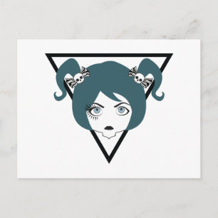 Carte Postale dame