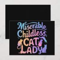 Dame Chaton Sans Enfant Misérable
