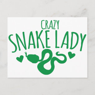 Carte Postale Dame du Serpent Fou