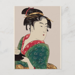 Carte Postale Dame japonaise,
