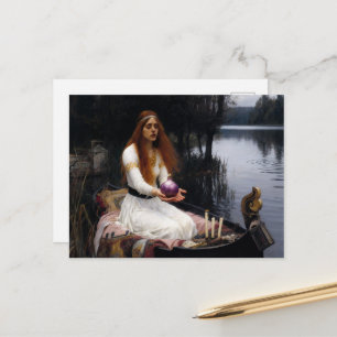 Carte Postale Dame Ridicule de la Parodie de Shallot