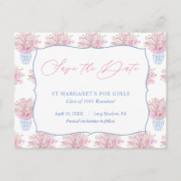 Dame Sauvegarder la date pour la réunion d'anniver