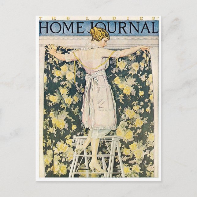 Carte Postale Dames Home Journal 1921 couverture par Coles Phill (Devant)