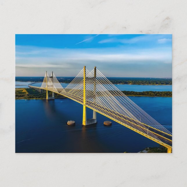 Carte Postale Dames Point Bridge, Jacksonville (Devant)