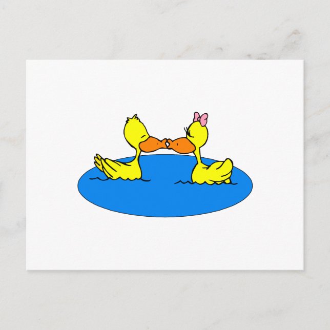 Carte Postale Dan & Din Duck (Devant)