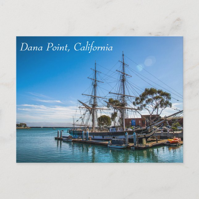 Carte Postale Dana Point Harbour California (Devant)