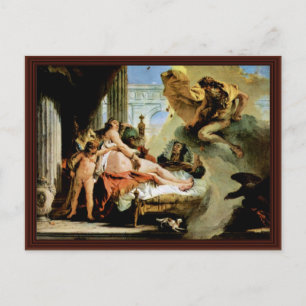 Carte Postale Danae Et Zeus Par Tiepolo Giovanni Battista