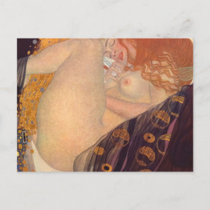 Carte Postale Danae Gustav Klimt