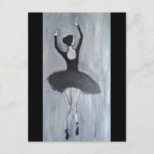 CARTE POSTALE DANCER BALLERINA