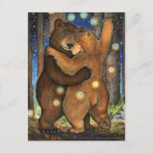 Carte Postale Dancing Bear